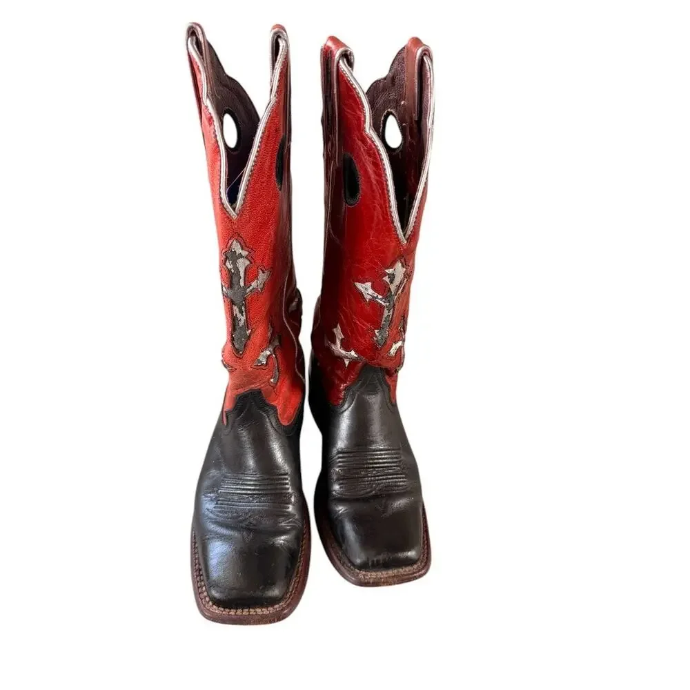 Ariat Women’s Rodeobaby Rocker Cross Boots - Picture 5 of 9